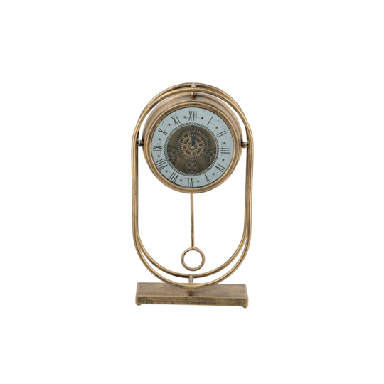 Table Gear Clock 27cm